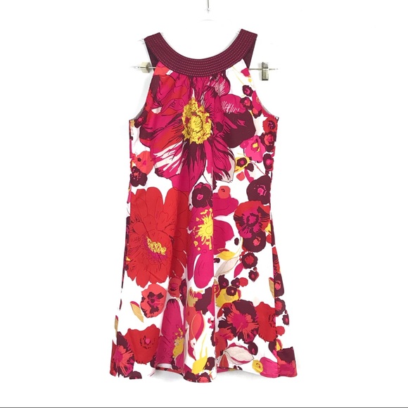 A.N.A. Floral Shift Dress size 8 - Picture 4 of 6
